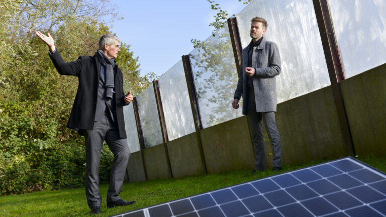 Energieleverend geluidsscherm langs delen van N245 en N508 stap dichterbij