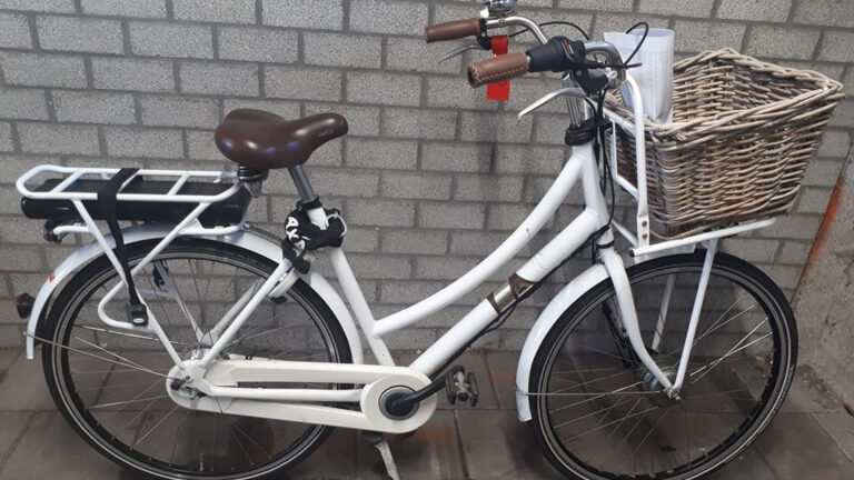 Eigenaresse gezocht van in Alkmaars park gevonden elektrische damesfiets