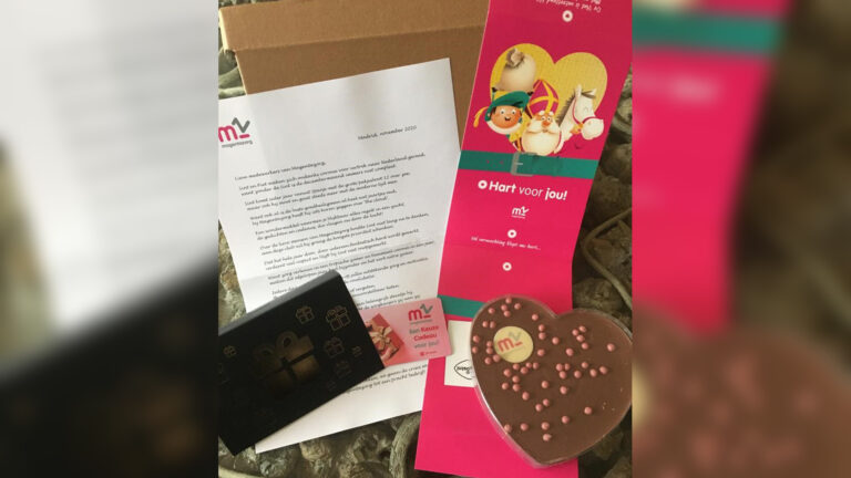 Sint verrast alle 1.700 zorgkanjers van Magentazorg met cadeautjes