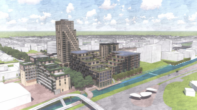 Online infobijeenkomst over plannen voor woon-werkcomplex aan uiteinde Stationsweg