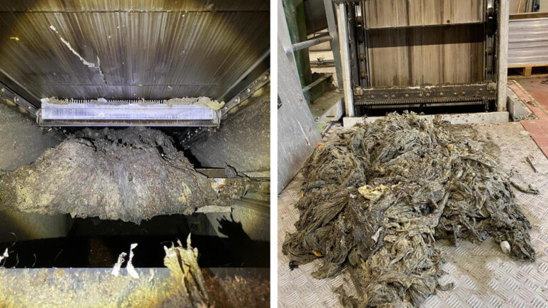 Opnieuw oproep om geen vochtige doekjes in het toilet te gooien: “BAH! Wat vies!”
