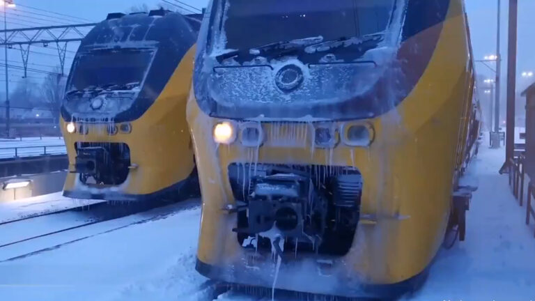 NS en ProRail geven pogingen om treinen te laten rijden op