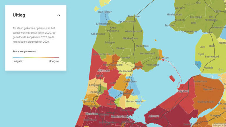 Regionale woningdruk vooral hoog in Alkmaar en nu ook Bergen