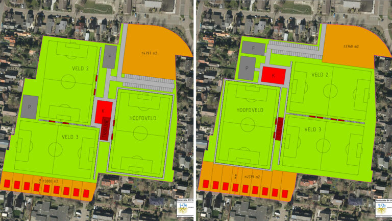 Gemeenteraad geeft groen licht voor nieuwe accommodatie SV Vrone: “De vlag kan uit”