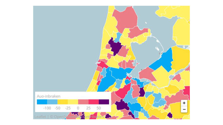 Minder autoinbraken in de regio, met Alkmaar als uitzondering