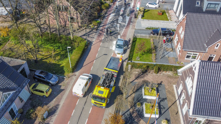 Gewonde bij 93ste aanrijding met spitspaal in Herenweg bij Sint Pancras