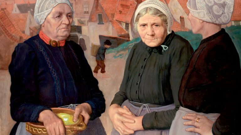 Gemeenteraad Bergen wil bijdrage uit gemeentekas voor aanschaf schilderij Vissersvrouwen