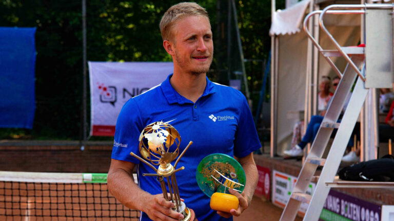Succesvol ITF-tennistoernooi in Alkmaar eindigt met terechte, Nederlandse winnaars