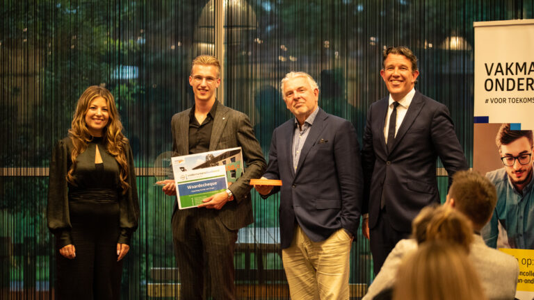 Nick Kraakman winnaar Ondernemingsplan van het Jaar bij Horizon College