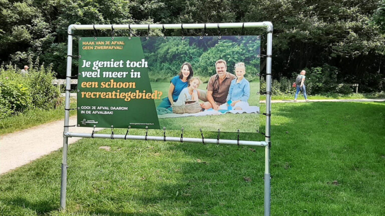 Vijf recreatieschappen starten campagne tegen zwerfafval