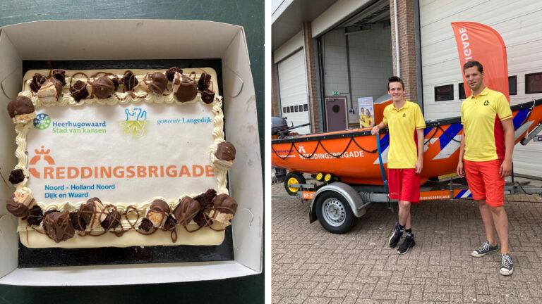 Burgemeester Kompier bedankt medewerkers Reddingsbrigade voor inzet in Limburg en Luik