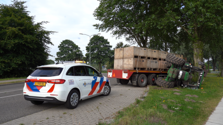 Trekkerbestuurder aangehouden na ongeval in Heiloo