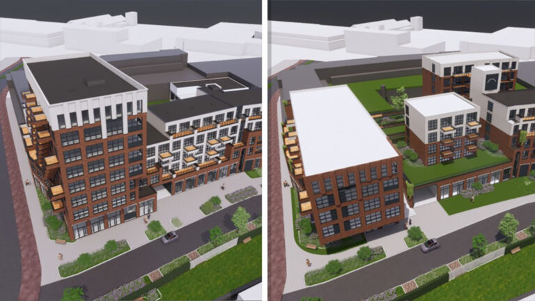 Positieve reacties op nieuw ontwerp woningbouw op Overstad, complex wordt minder hoog