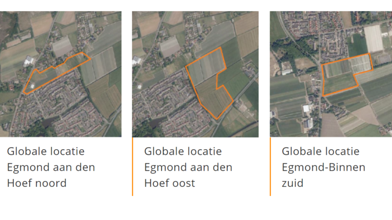 Ruim 85 procent van inwoners Egmond positief over mogelijk 350 nieuwe woningen