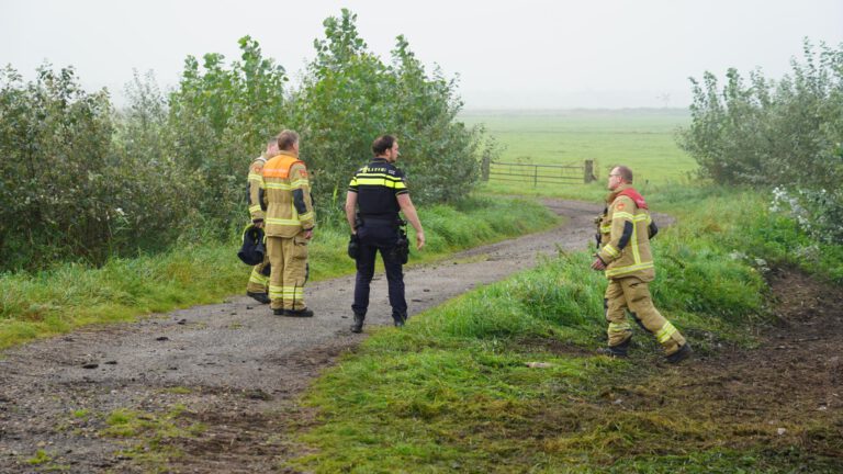 Mogelijk chemisch afval gevonden langs de Lagelaan in Heiloo
