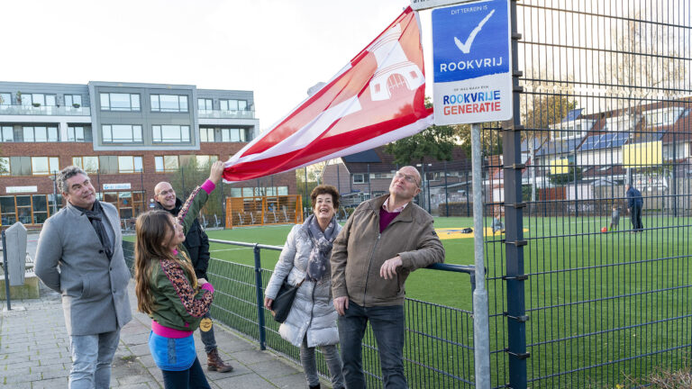 Campagne tegen roken op Alkmaarse speelplekken en Cruijff Courts