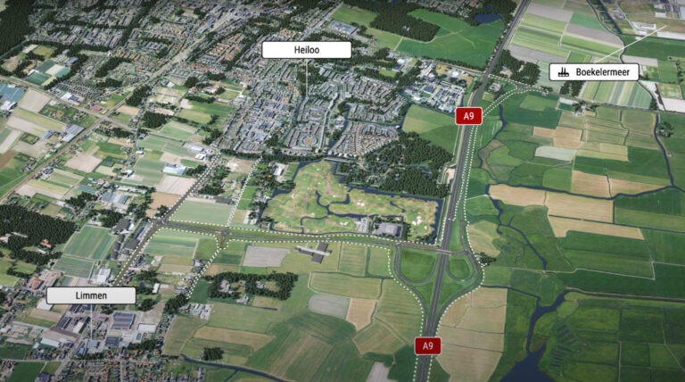 Geen extra geld van provincie voor afslag A9 Heiloo
