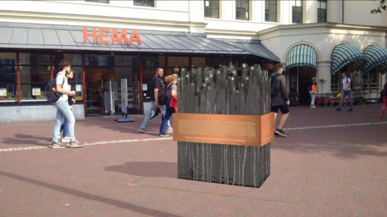 Ontwerp Joods namenmonument op plein bij station Alkmaar goedgekeurd