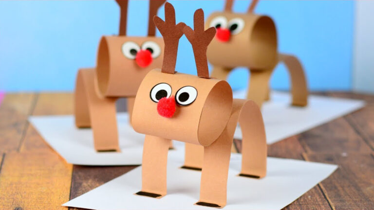 Kinderworkshop rendier knutselen bij Nance Kadoshop 🗓