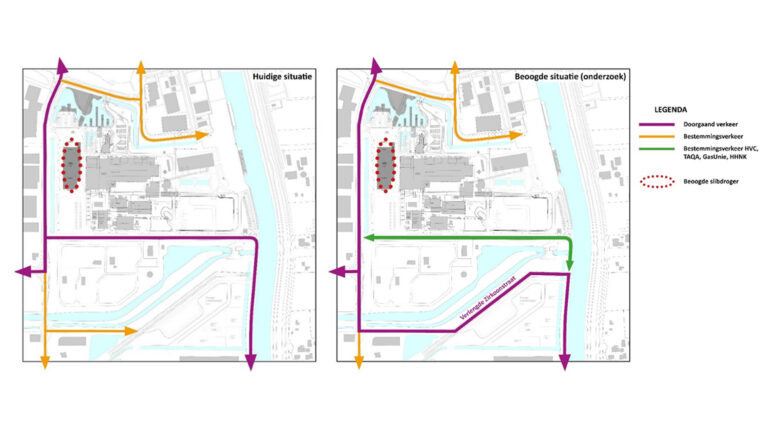 Gemeente Alkmaar en HVC ruilen Topaasweg en Zirkoonstraat vanwege bouw slibdroger