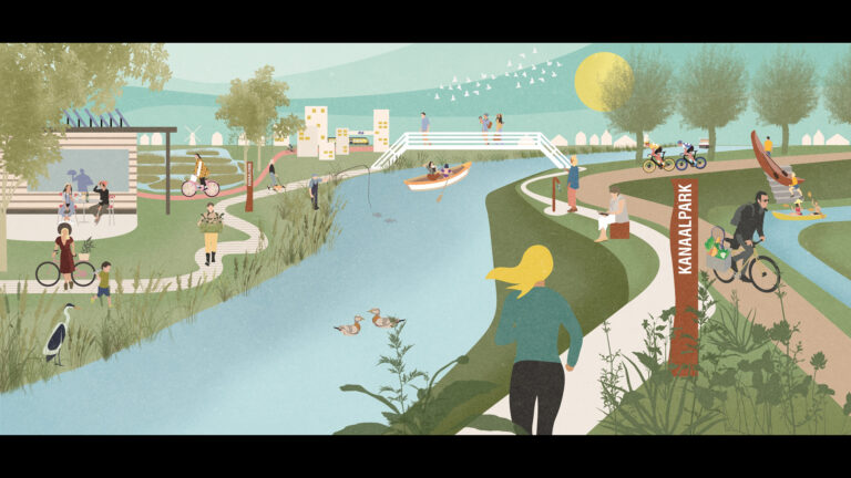 Veel creatieve ideeën tijdens online bijeenkomst over Kanaalpark Dijk en Waard