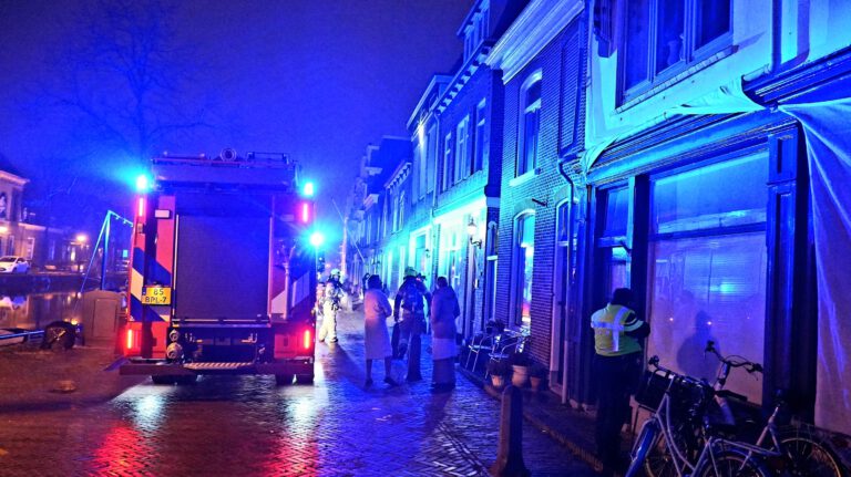 Geen gewonden bij kleine woningbrand aan Oudegracht