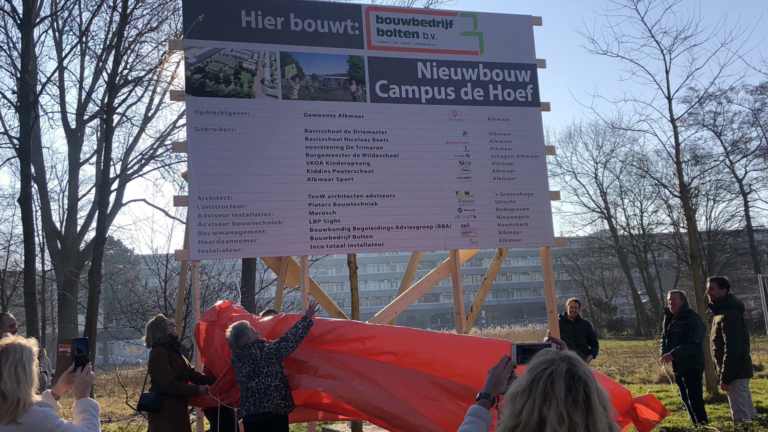 Nieuwbouw van Campus de Hoef officieel van start