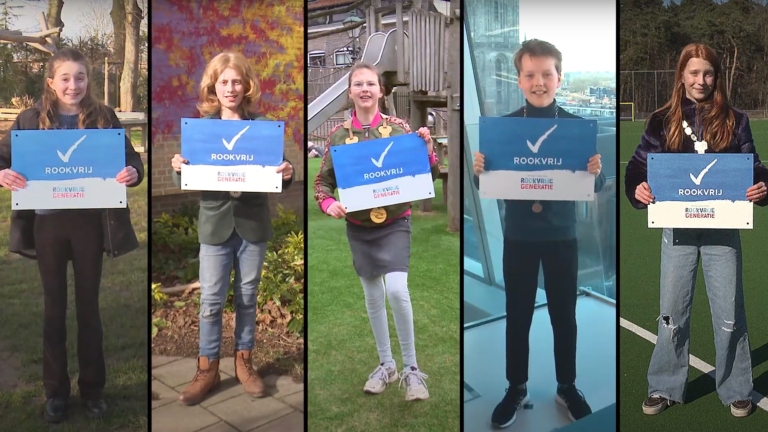 Livia en vier andere kinderburgemeesters vragen nieuwe raadsleden om meer rookvrije plekken