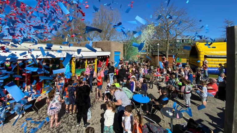 Extra feestelijke opening jubilerende Speeltuin ‘t Span in Alkmaar
