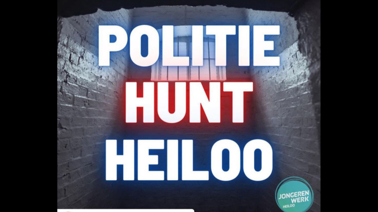 Eerste ‘Politie Hunt’ voor jeugd in Heiloo op 3 mei 🗓