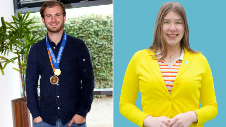 Studenten Isabel en Sam in de race voor mbo-prijzen