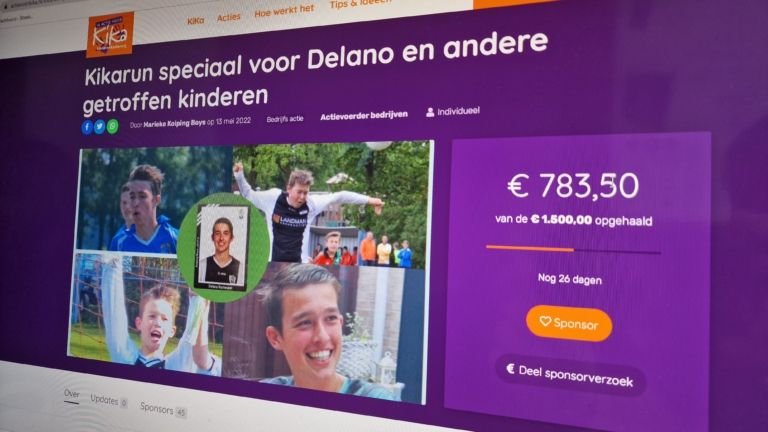 KiKarun door Oudorp ter nagedachtenis aan overleden Delano 🗓