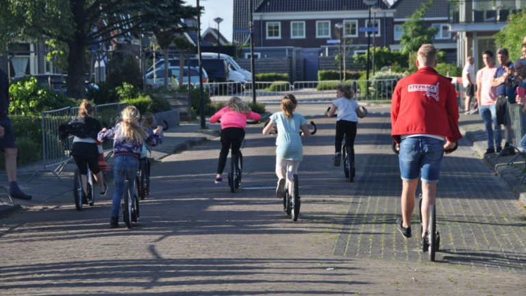 Steprace in De Noord in Heerhugowaard als aftrap van de kermis 🗓