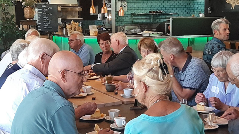 College Heiloo bedankt veteranen tijdens middag op landgoed Willibrordus