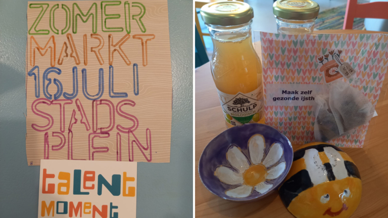 Zomermarkt met spullen van dagbestedingen op Stadsplein in Heerhugowaard 🗓