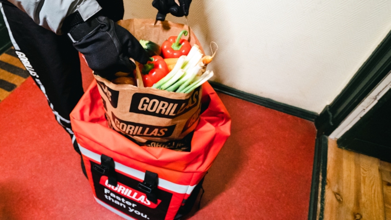 Gorillas stopt per direct met flitsbezorging in Alkmaar