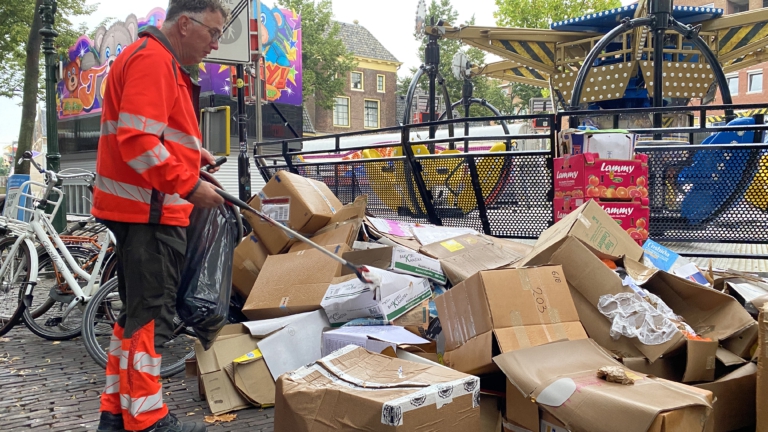 Rumoer over ‘vroege’ opbouw Alkmaarse kermis, maar gemeente “niet ontevreden over verloop”