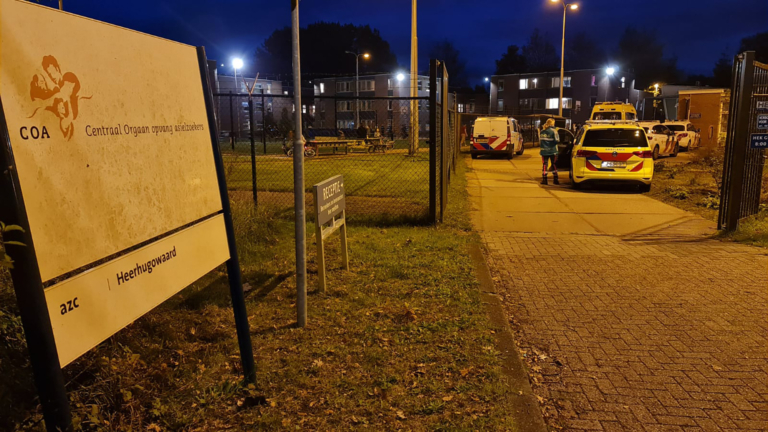 Melding steekpartij bij asielzoekerscentrum in Heerhugowaard