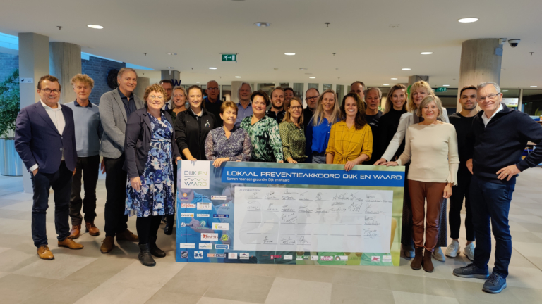 Wethouders en 34 organisaties ondertekenen Preventieakkoord Dijk en Waard