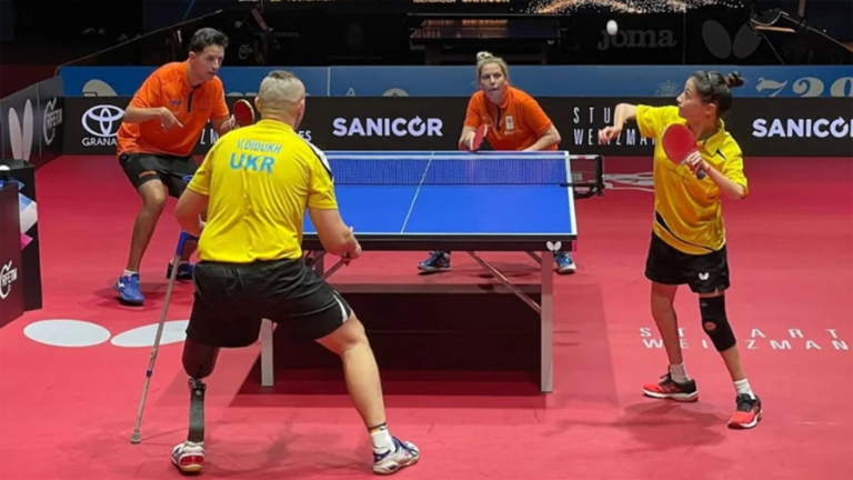 WK goud en zilver voor para-tafeltennisser Jean-Paul Montanus