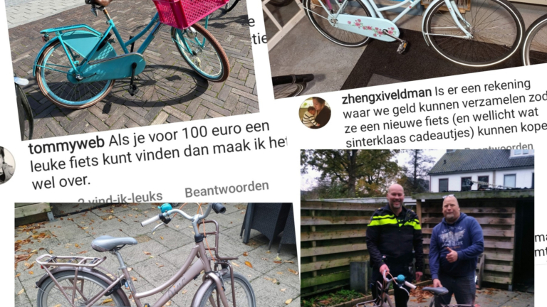 Fiets van meisje in brand gestoken; Alkmaarders bieden geld en fietsen aan