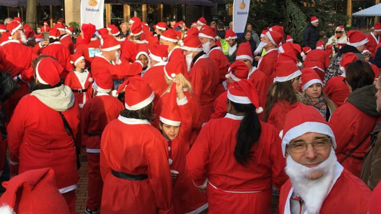 Dijk en Waardse Santa Run, Walk en Kidsruns op zondag 11 december 🗓
