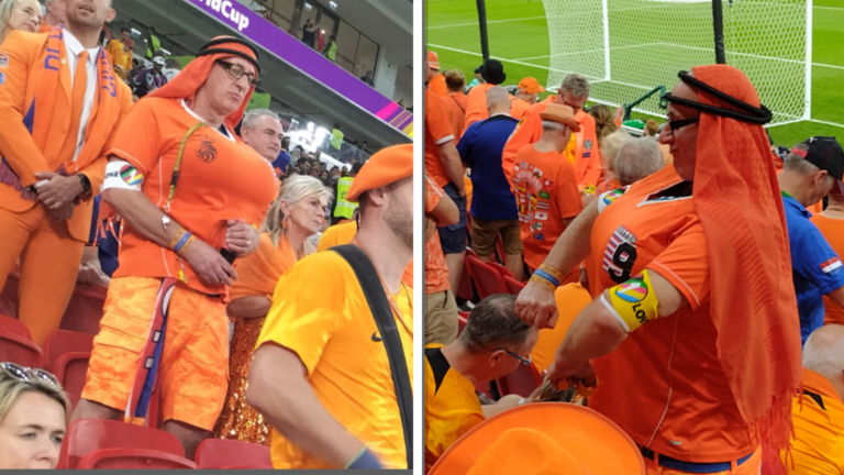 Harry ook naar Nederland-Qatar met neptieten en OneLove-banden: “Gewoon weer proberen”