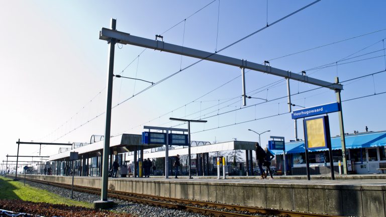 Spoor 3 van Station Heerhugowaard verdwijnt, perron 2 wordt breder