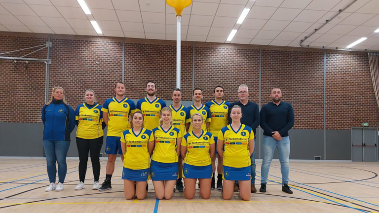 Korfballers Apollo 1 winnen opnieuw ondanks matig spel