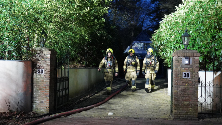 Uitslaande brand in Bergense villa