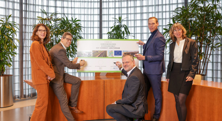 Gemeenten ondertekenen samenwerking voor tunnels onder spoor