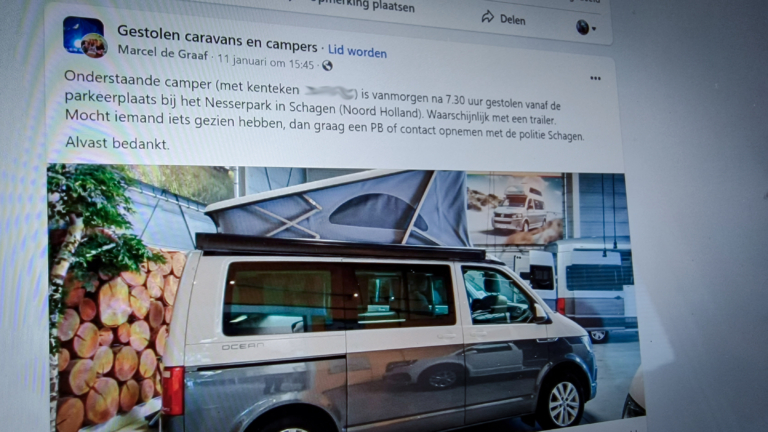 Campers massaal gejat in Noord-Hollandse kustdorpen: “Huilende mensen aan de telefoon”