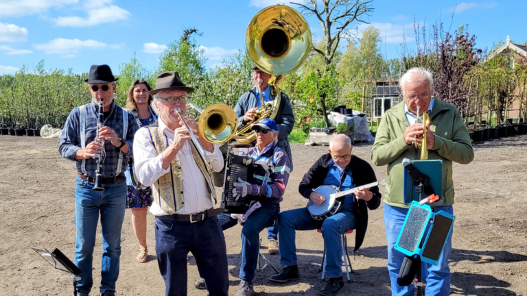 Dixiefun Jazz Band in Pancrasser huiskamer Jan Rovers 🗓