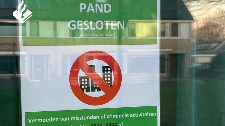 Burgemeester Poorter sluit woning aan Tritonlaan vanwege grote drugsvondst